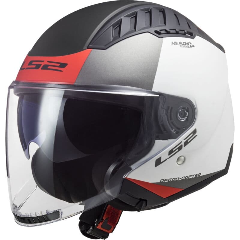 Casque LS2 Copter II Urbane list: Rouge / Blanc|Noir|Blanc|Gris|Rouge|Jaune|Multicolore