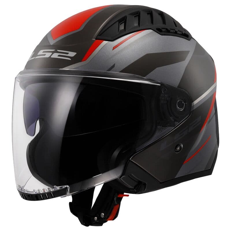 Casque LS2 Copter II Urbane list: Anthracite / Rouge|Noir|Blanc|Gris|Rouge|Jaune|Multicolore
