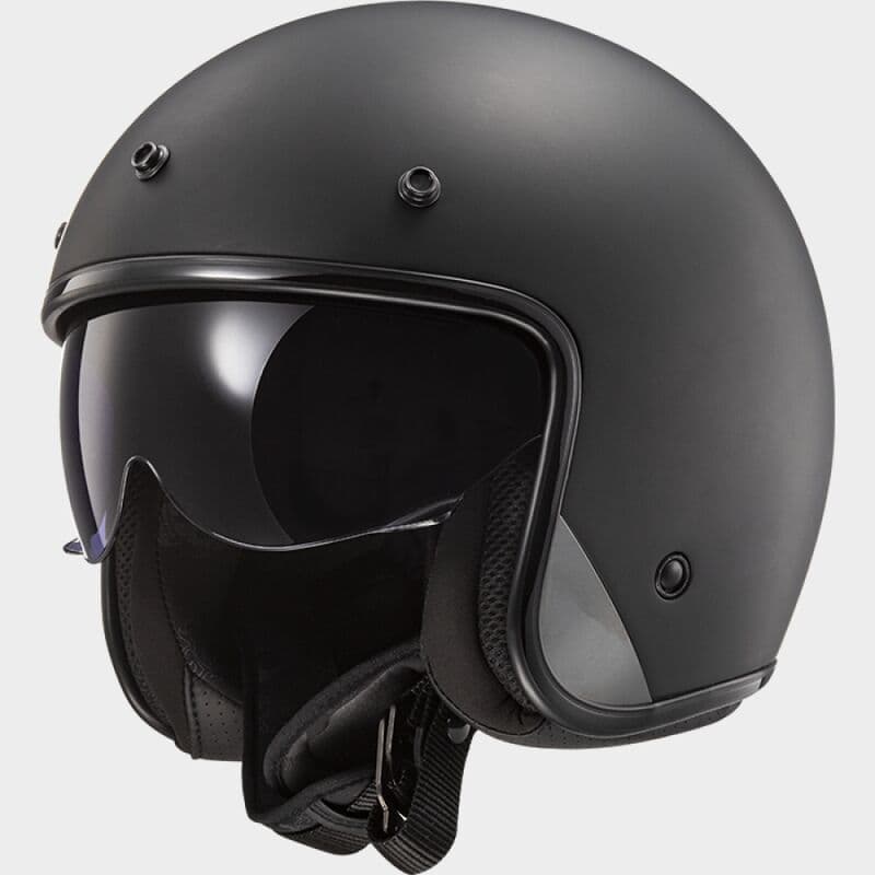 Casque LS2 BOB 2 OF601 list: Noir Mat|Noir|Gris|Beige|Multicolore