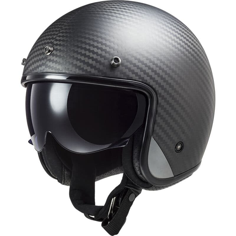 Casque LS2 Jet BOB 2 Carbone list: Carbone|Noir|Gris|Multicolore|Carbone