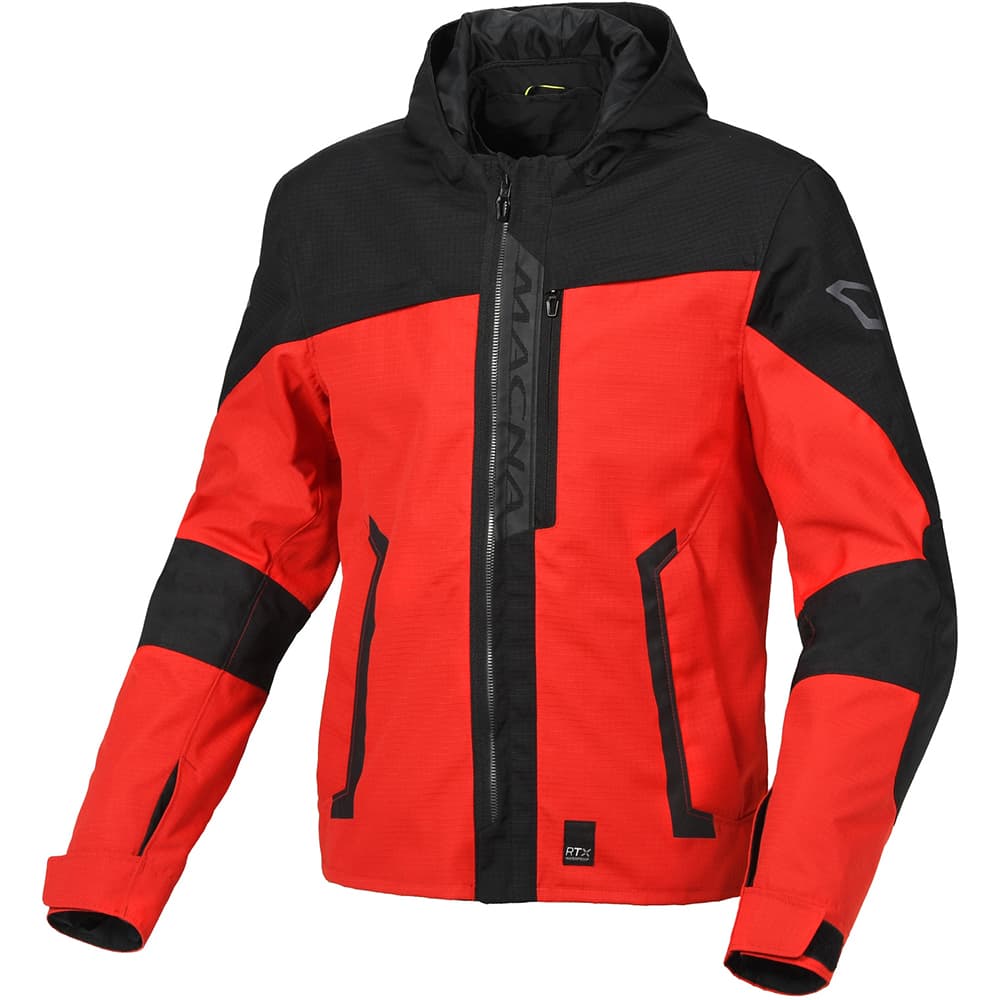 Veste Moto Macna Riggor list: Noir / Rouge|Noir|Gris|Rouge|Multicolore