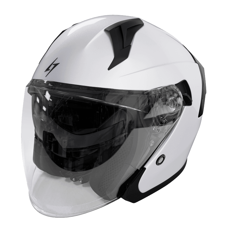 Casque Stormer Run list: Blanc|Noir|Blanc
