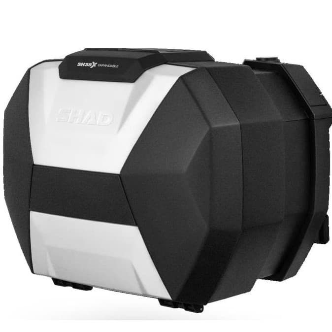 Valises Latérales Moto Shad SH38x list: Aluminium |Noir|Gris|Multicolore|Carbone
