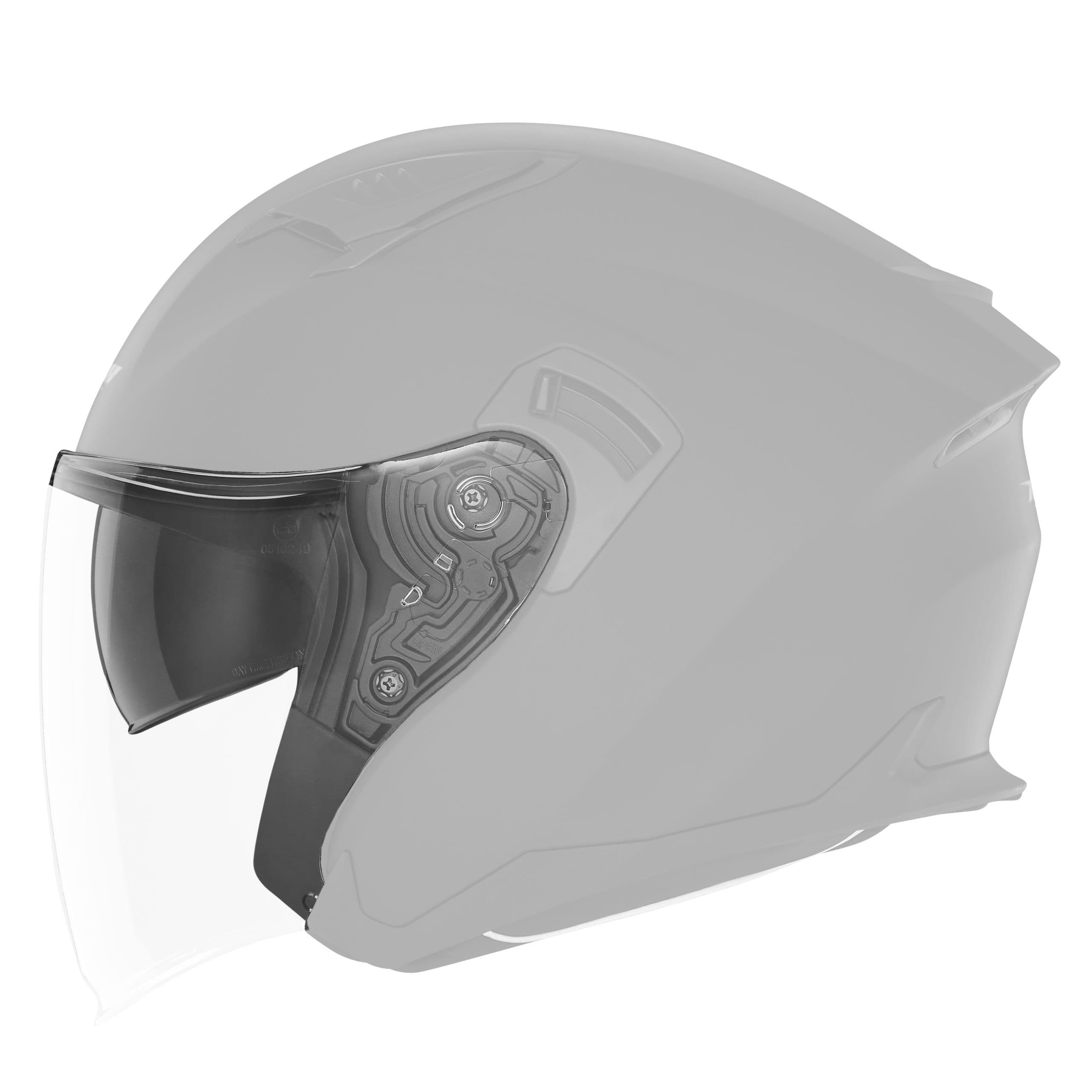 Visière fumée Nox N130 Incolore