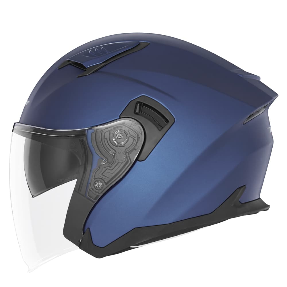 Casque Nox N130 Homologué ECE 22.06 list: Bleu|Noir|Blanc|Gris|Bleu
