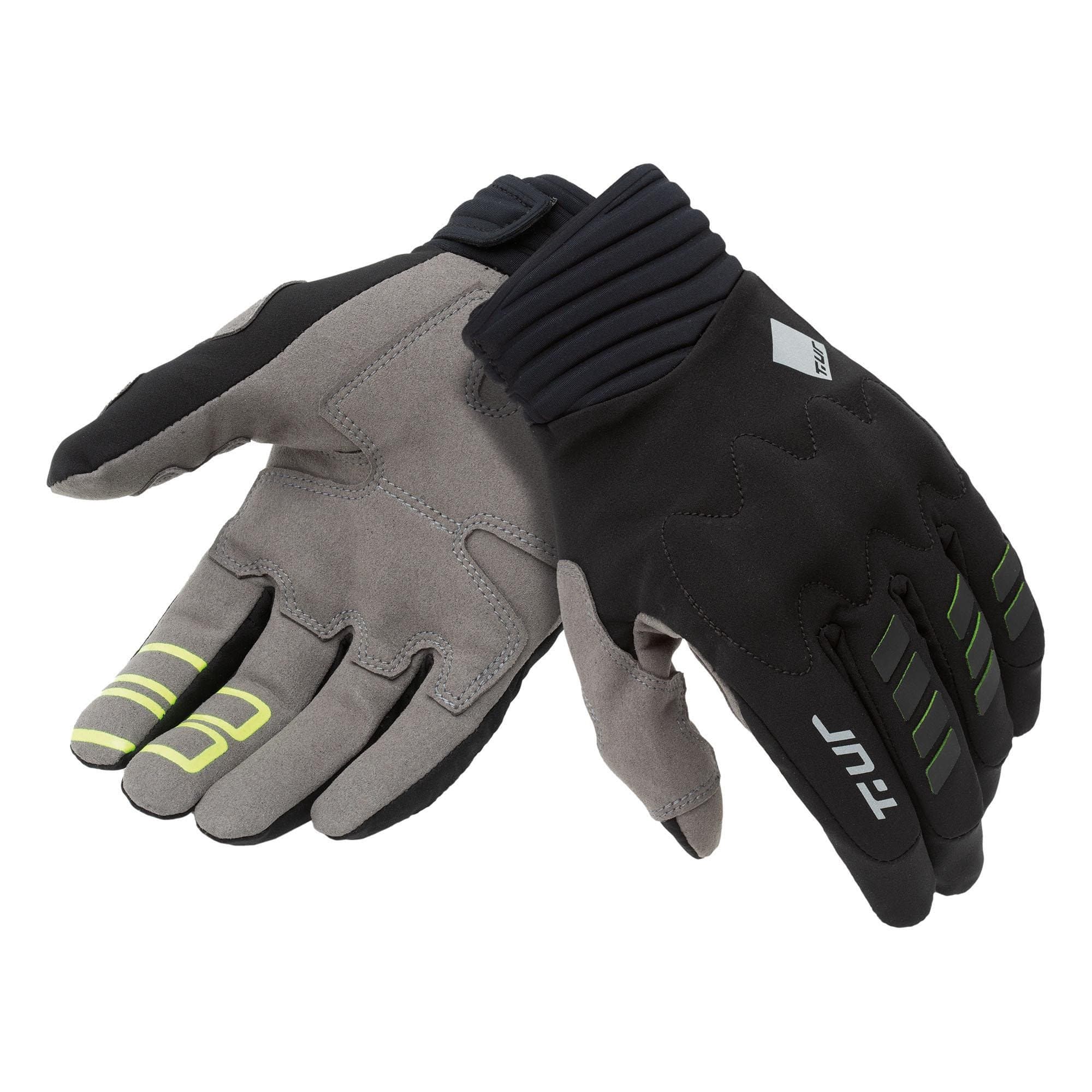 Gants été T.UR G-Six Pro list: Noir / Jaune Fluo|Noir|Jaune