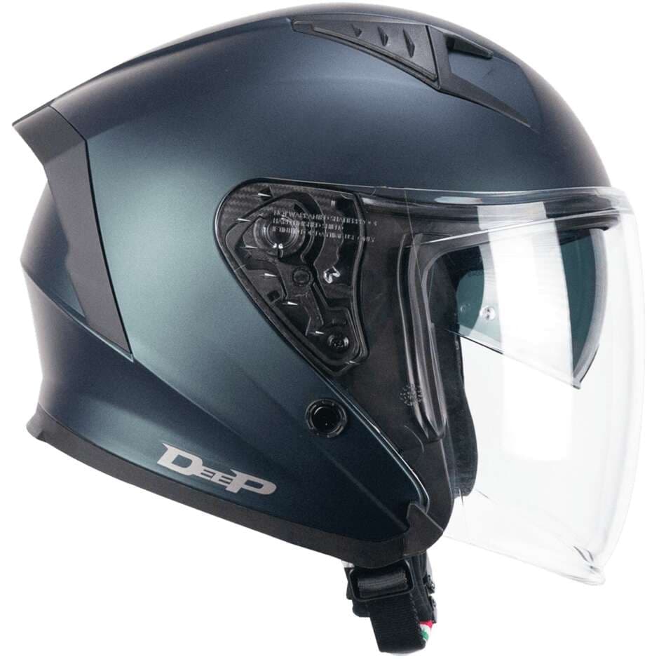 Casque Jet CGM 127A Deep list: Mat Pétrol|Noir|Blanc|Gris