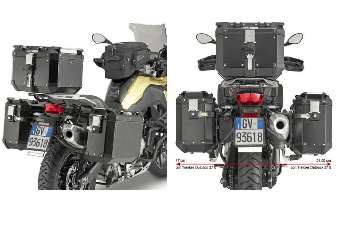 Support Valise Givi Tiger 800 XC/XR 2018 à 2019