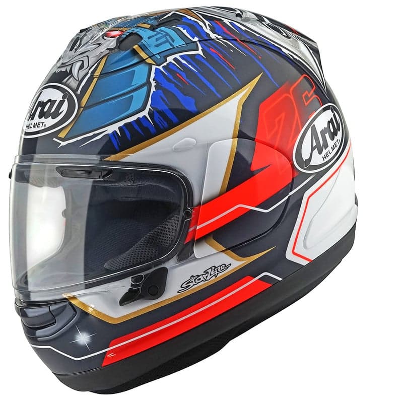 Casque Arai RX-7v Evo Pedrosa Shogun list: Bleu Blanc Rouge|Noir|Blanc|Rouge|Bleu