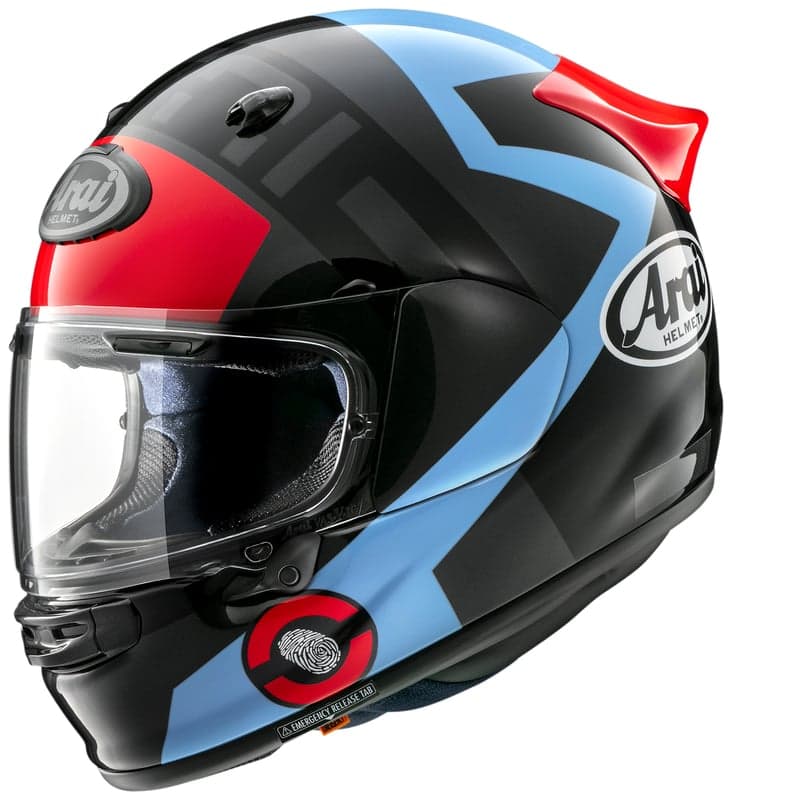 Casque Arai Quantic Space list: Noir / Bleu|Noir|Blanc|Rouge|Bleu|Multicolore