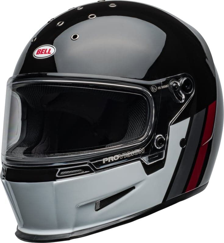 Casque Racing Bell Eliminator GT list: Noir & Blanc|Noir|Blanc