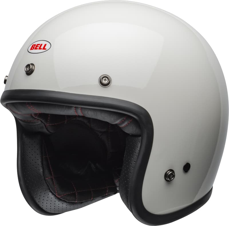 Casque Bell Custom 500 Homologué ECE 22.06 list: Blanc|Noir|Blanc