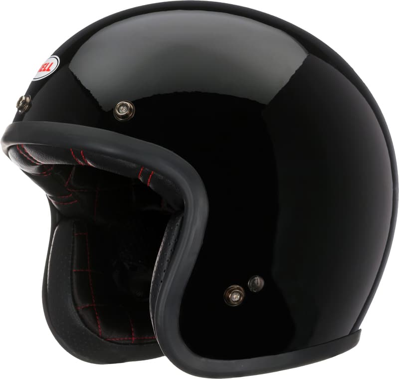 Casque Bell Custom 500 Homologué ECE 22.06 list: Noir Brillant|Noir|Blanc