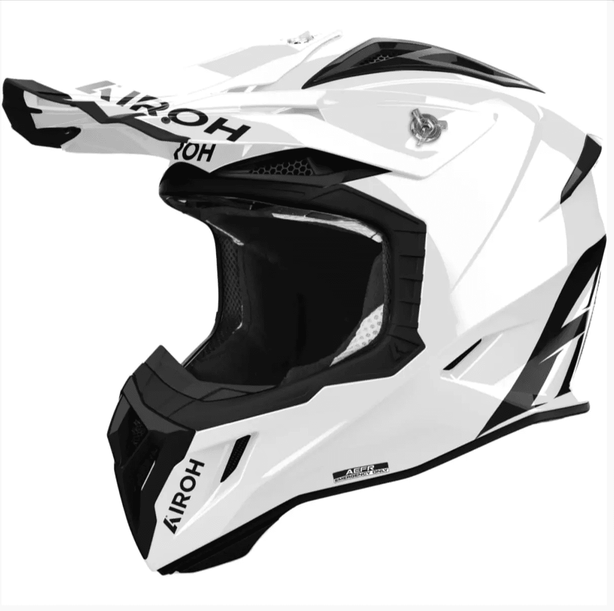 Casque Airoh Aviator Ace 2 list: Blanc|Noir|Blanc|Gris
