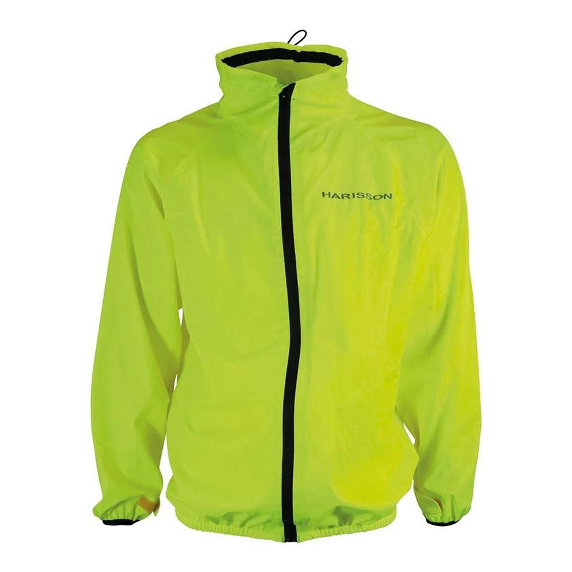 Veste Pluie Moto Harisson SuperFit list: Jaune|Noir