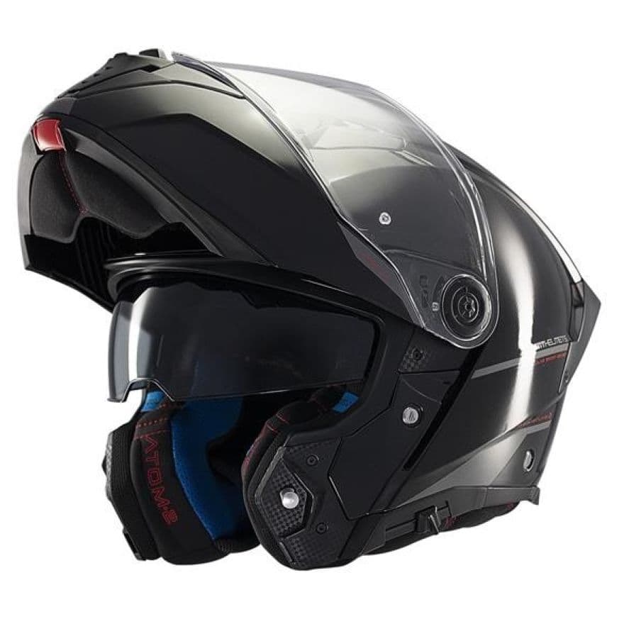 Casque MT-Helmets Atom 2 list: Noir Brillant|Noir|Blanc|Gris