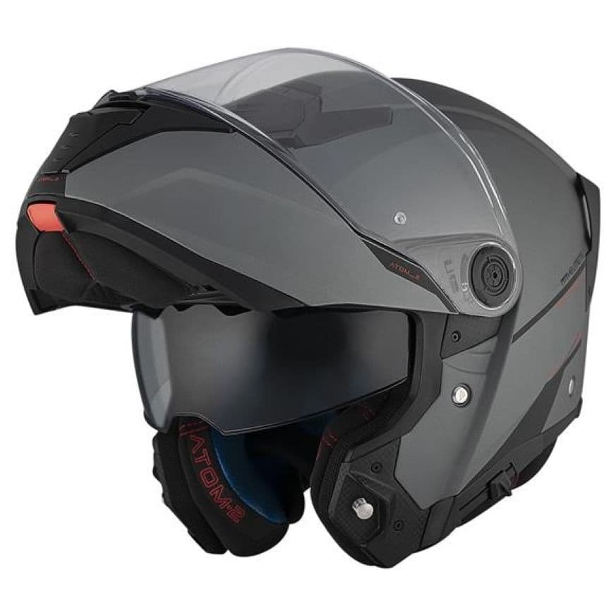 Casque MT-Helmets Atom 2 list: Gris Mat|Noir|Blanc|Gris