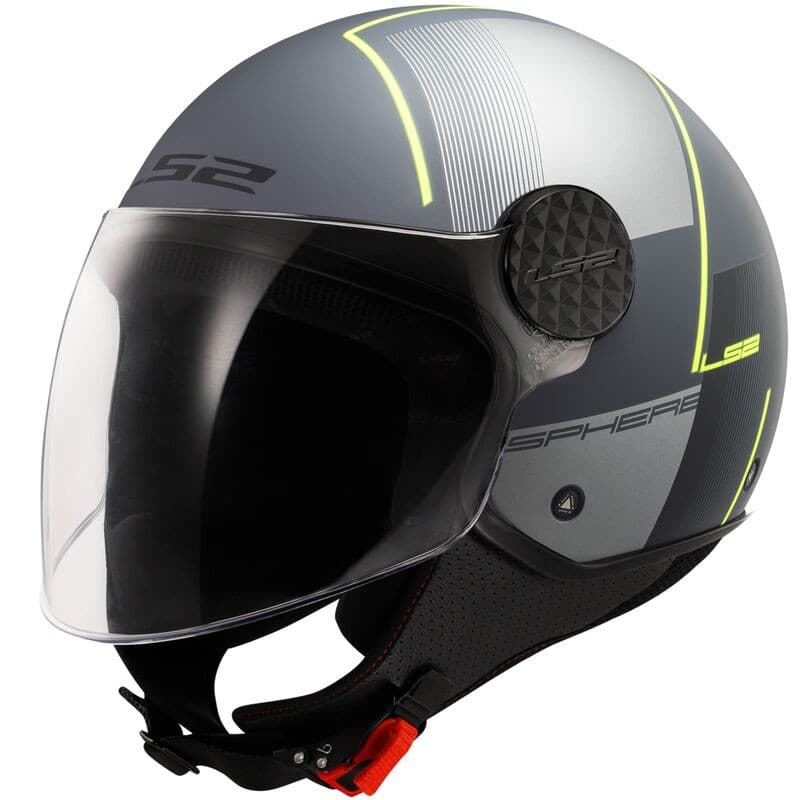 Casque Jet LS2 Sphere 2 Firm list: Gris|Gris