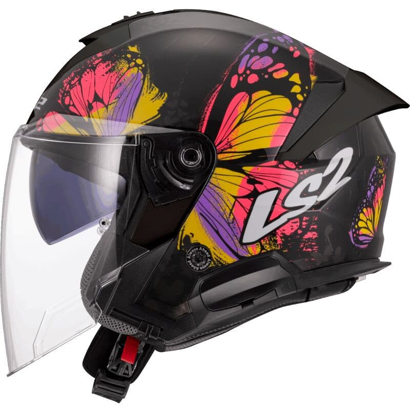 Casque LS2 OF618 Verso II WINGZ list: Noir|Multicolore