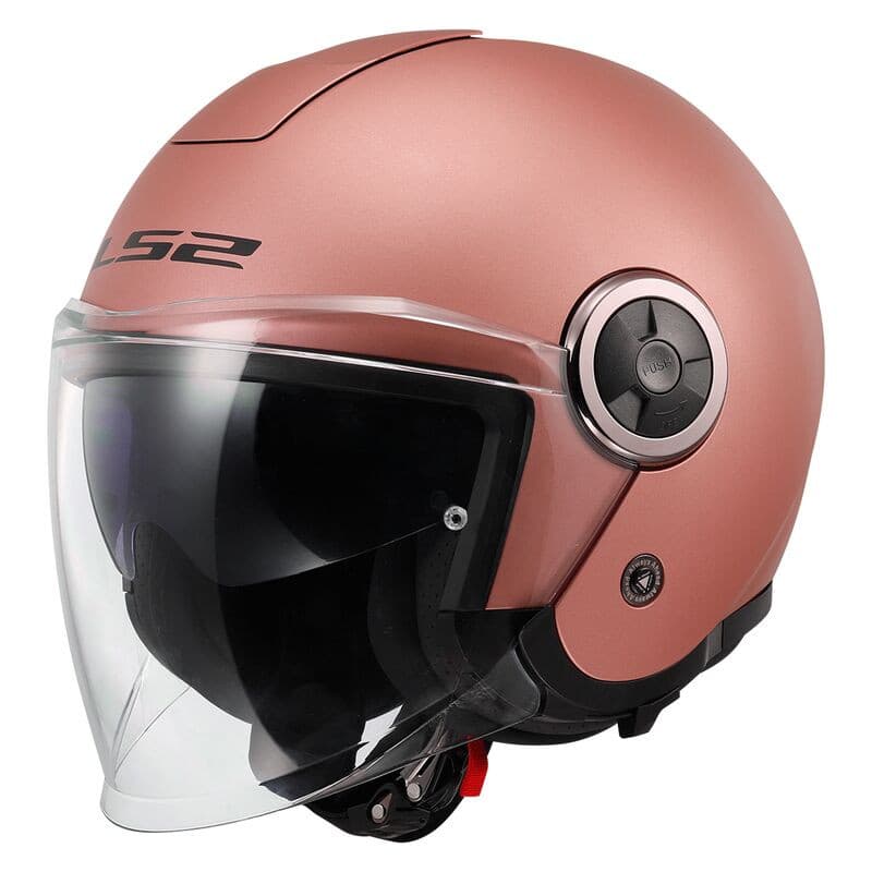 Casque LS2 Classy OF620 list: Rose|Noir|Blanc|Gris|Vert|Bleu|Rose