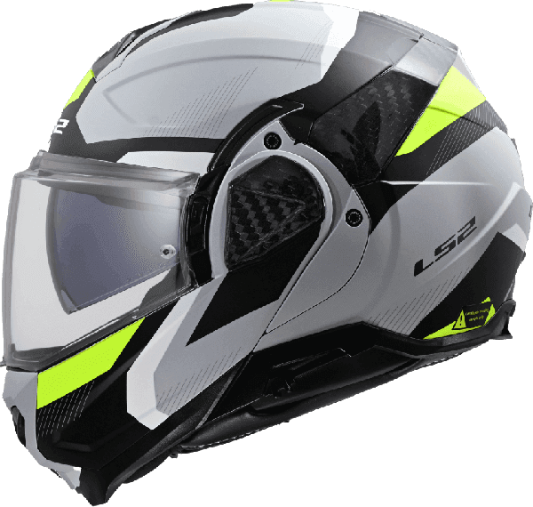 Casque Modulable LS2 FF910 Advant II Triple list: Gris|Blanc|Gris|Rouge|Vert|Bleu|Multicolore