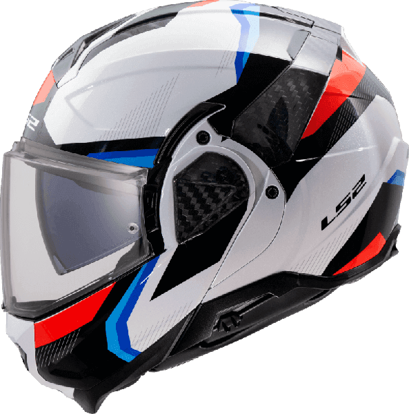 Casque Modulable LS2 FF910 Advant II Triple list: Bleu Blanc Rouge|Blanc|Gris|Rouge|Vert|Bleu|Multicolore
