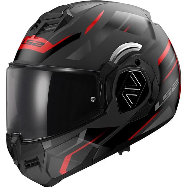 Casque LS2 Advant FF906 Kuka list: Noir / Rouge|Noir|Rouge|Multicolore
