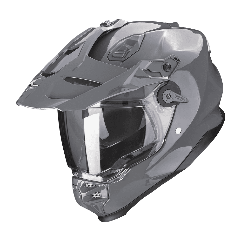 Casque Touring Scorpion ADF 9000 Air list: Gris Ciment|Noir|Blanc|Gris