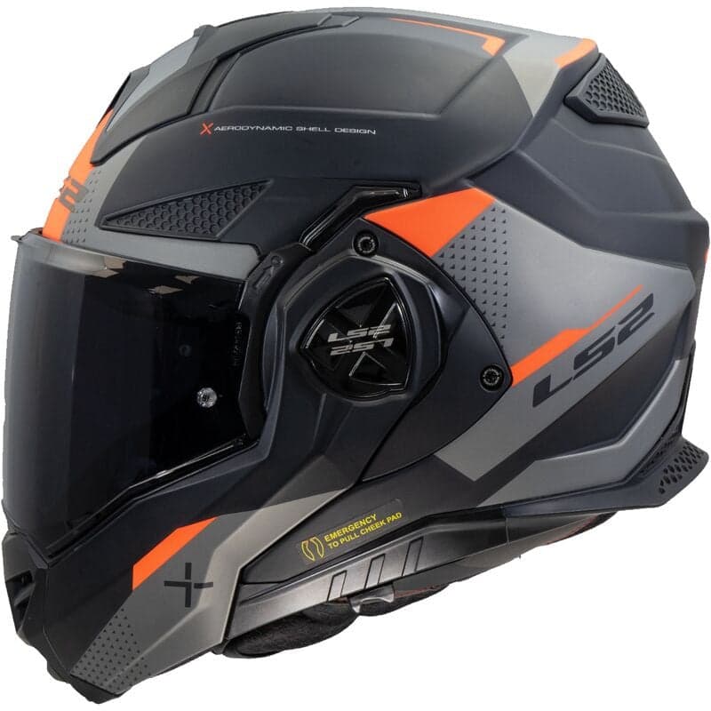 Casque Modulable LS2 Advant-x FF901 Oblivion list: Noir et Rouge|Noir|Orange|Jaune