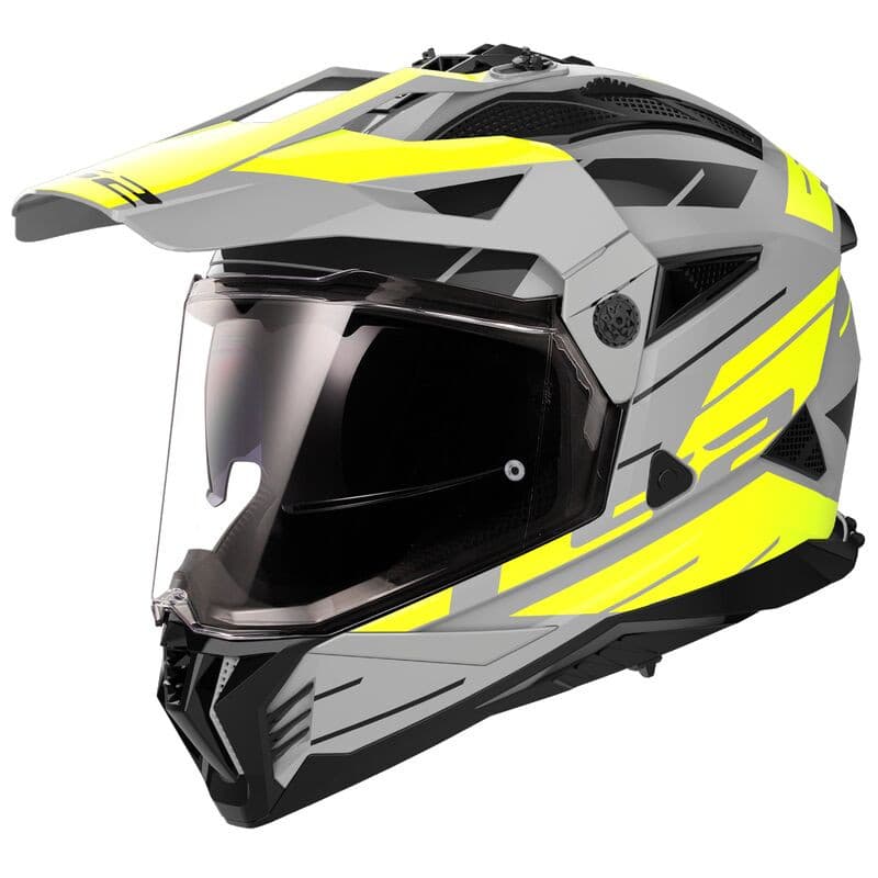 Casque Cross LS2 Pioneer 2 MX702 Namib list: Noir / Vert|Blanc|Gris|Rouge|Orange|Jaune|Multicolore