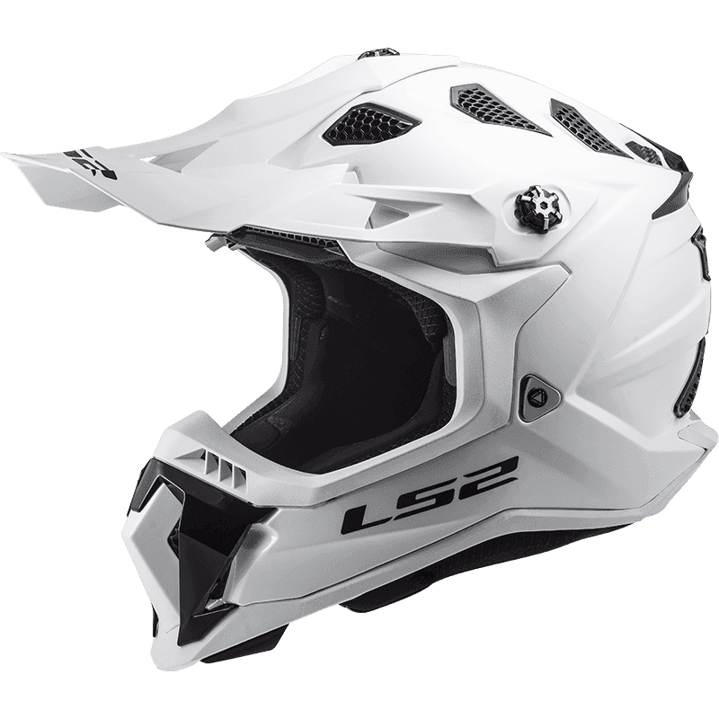 Casque Cross LS2 MX700 Subverter Evo list: Blanc|Noir|Blanc