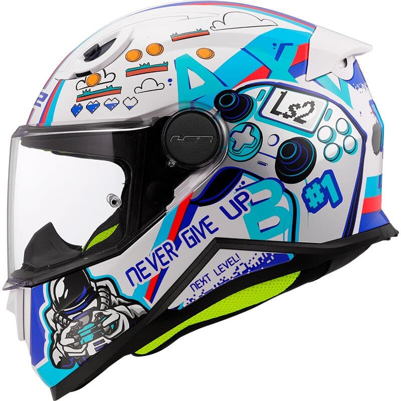 Casque Enfant LS2 Kid Next Level Blanc