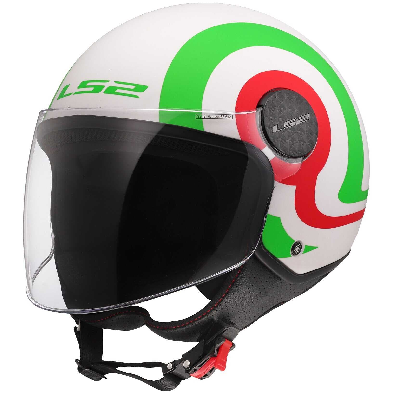 Casque LS2 Sphere Lux II Urby list: Vert / Blanc|Blanc|Rouge|Vert|Bleu|Multicolore