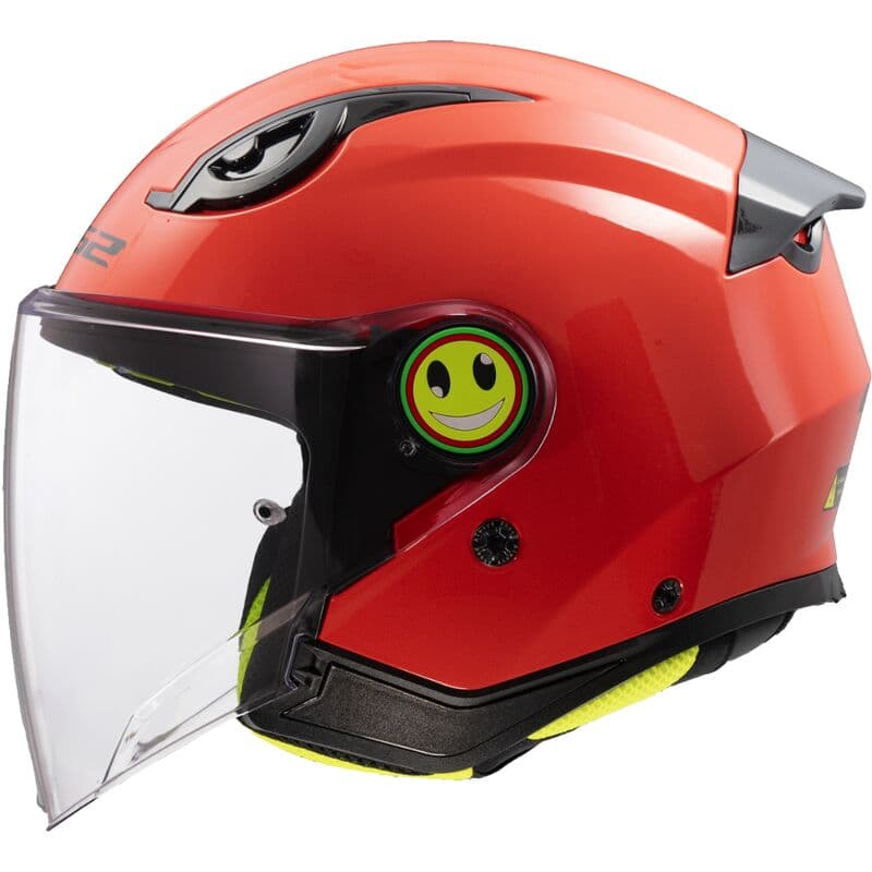 Casque Enfant LS2 Funny 2 list: Rouge|Blanc|Rouge|Rose