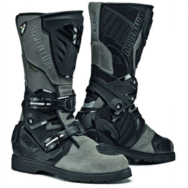 Bottes Moto Sidi Adventure 2 Gore-Tex WP Imperméable list: Gris|Noir|Gris|Marron