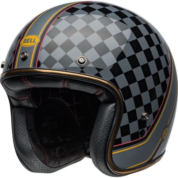 Casque Bell Custom 500 RSD Wreakers list: Noir / Gris|Noir|Gris