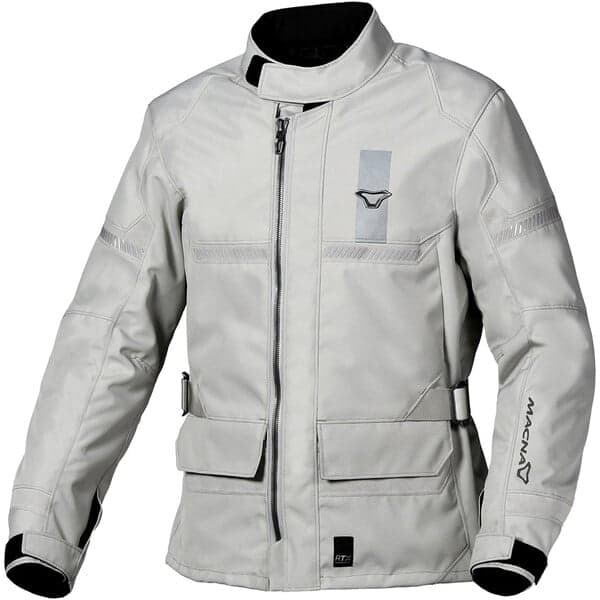Veste Moto Macna Signal Toutes Saisons list: Gris|Noir|Gris|Vert