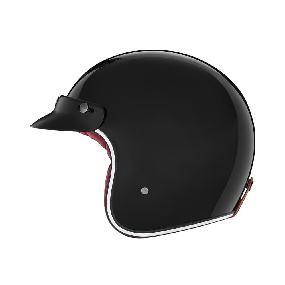 Casque Jet Nox N243 list: Noir Brillant|Noir|Gris|Beige|Vert|Rose