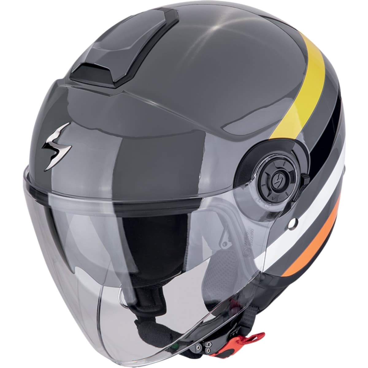 Casque Scorpion Exo-City 2 Bee list: Gris|Blanc|Gris
