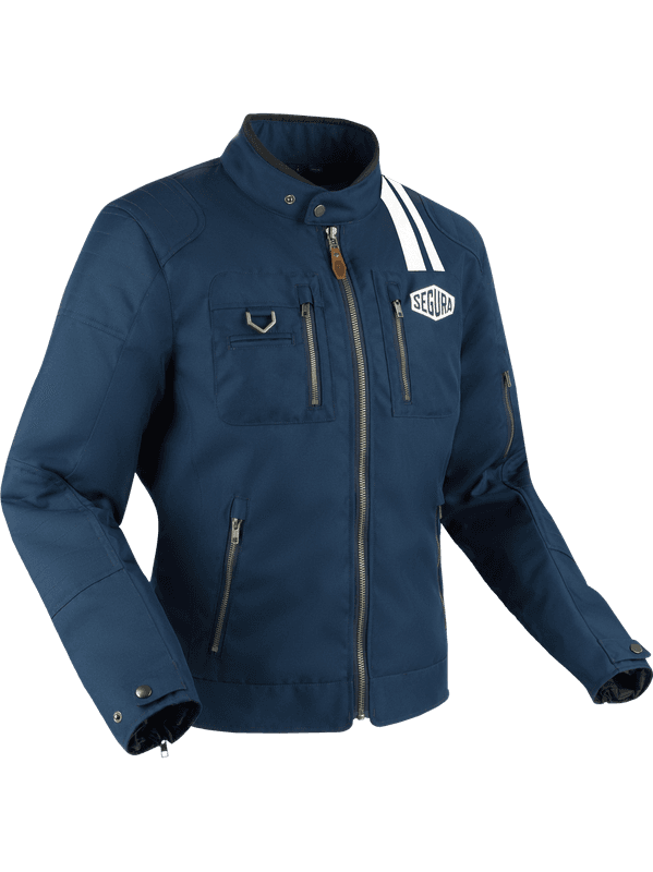 Blouson Segura Scorpio Bleu / Blanc