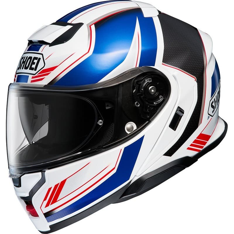 Casque Shoei Neotec 3 Grasp list: Bleu / Blanc|Noir|Blanc|Vert