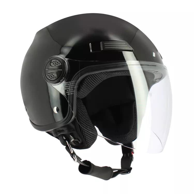 Casque Jet Iota DP11 list: Noir Mat|Noir