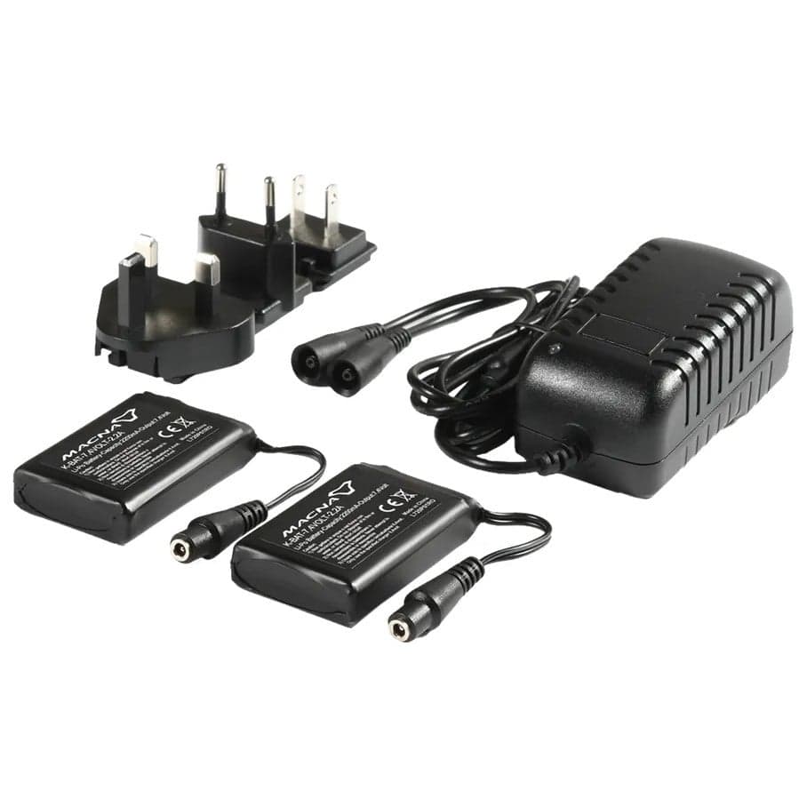 Kit Chargeur & Batterie 7,4V 2,2A Macna pour Gants chauffants