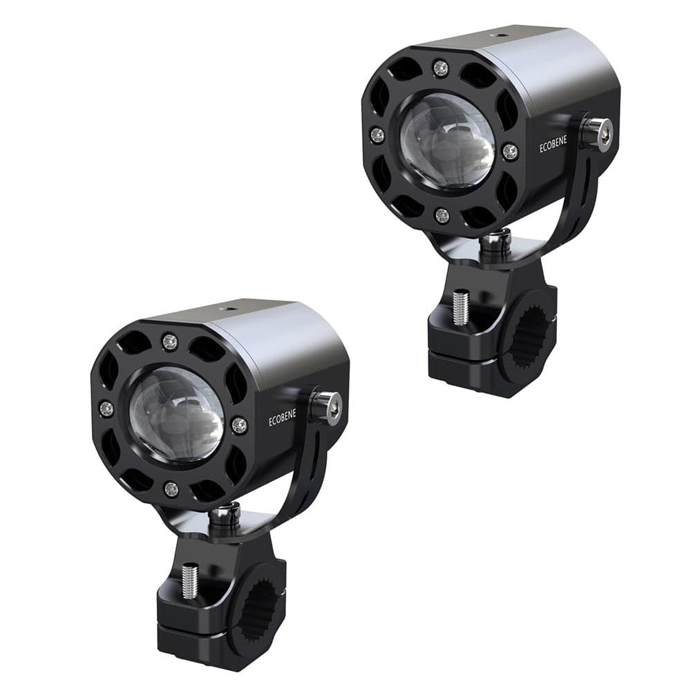 Paire Projecteurs LED Moto RBMAX Ecobene 12v 50w