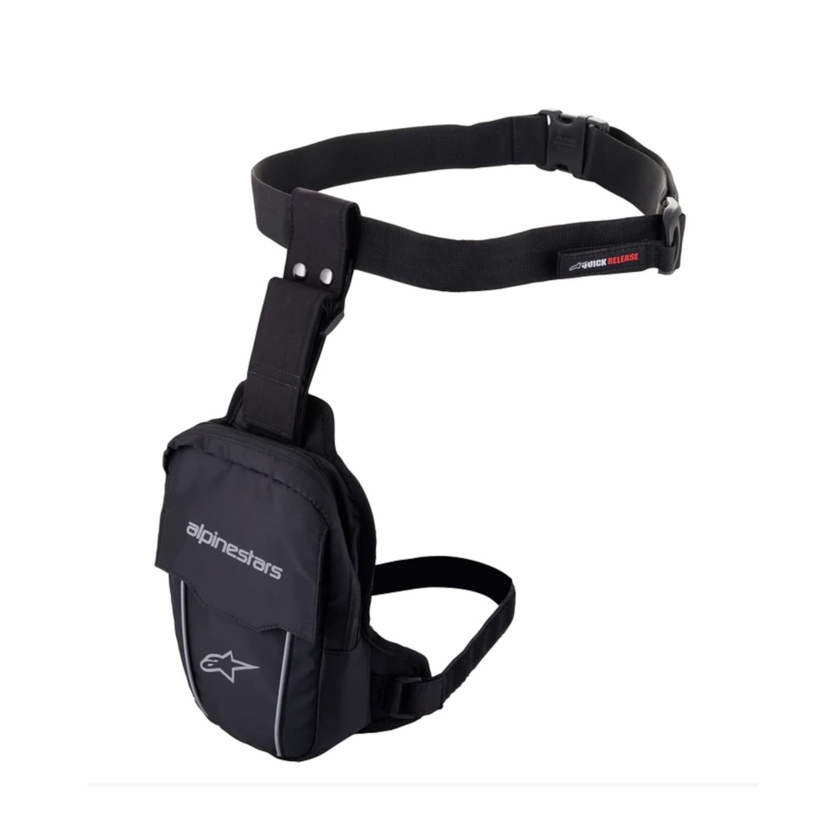 Sacoche Jambe Alpinestars Access Thigh Bag Noir Noir