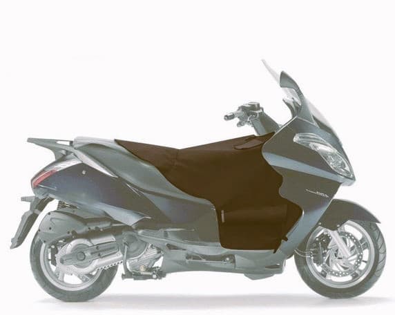 Tablier Bagster Chrono pour Piaggio X9 Noir