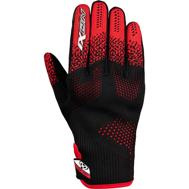 Gants Ixon Ixflow Knit Noir et Rouge