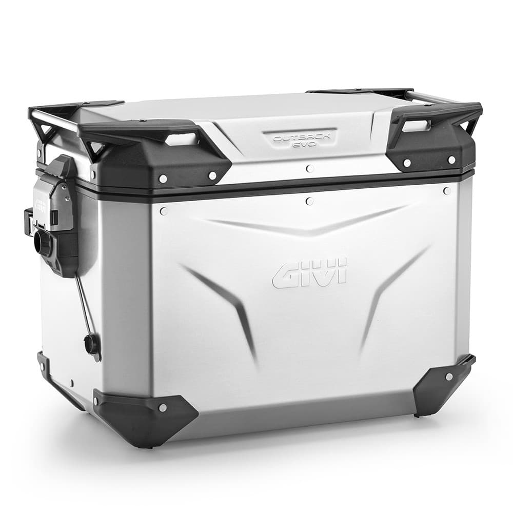 Valise Outback Evo 48 Litres Aluminium Noir