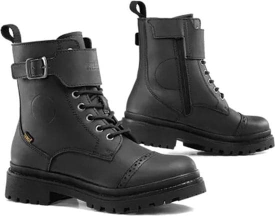 Bottes Moto Femme Flaco Royale Lady list: Noir|Noir