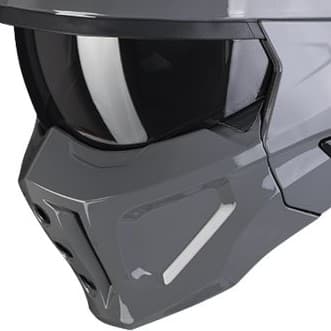 Mentonnière Scorpion Exo-Combat list: Gris Ciment|Noir|Blanc|Gris